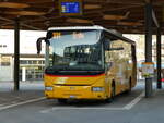 (234'517) - Evquoz, Erde - VS 22'870 - Irisbus am 15. April 2022 beim Bahnhof Sion
