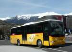 (247'267) - Buchard, Leytron - VS 84'258/PID 5241 - Irisbus (ex Nr. 258) am 16. Mrz 2023 beim Bahnhof Sion