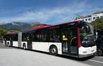 (279'965) - PostAuto Wallis - Nr. 61/VS 26'738/PID 5096 - MAN (ex Lathion, Sion Nr. 61) am 6. September 2025 beim Bahnhof Sion