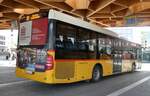 (282'071) - PostAuto Bern - BE 401'263/PID 5417 - Mercedes (ex BE 610'544; ex BE 538'988; ex BE 637'781) am 6. November 2025 beim Bahnhof Sion