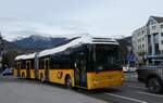 (283'472) - PostAuto Wallis - VS 531'436/PID 11'740 - Volvo (ex Nr. 54) am 23. Dezember 2025 beim Bahnhof Sion