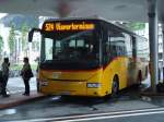Visp/398491/145309---bus-trans-visp---vs (145'309) - BUS-trans, Visp - VS 113'000 - Irisbus am 22. Juni 2013 beim Bahnhof Visp