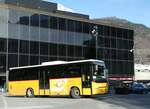 (244'358) - BUS-trans, Visp - VS 113'000/PID 5166 - Irisbus am 1. Januar 2023 beim Bahnhof Visp