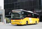 Visp/859022/265382---postauto-wallis---vs (265'382) - PostAuto Wallis - VS 566'240/PID 5174 - Irisbus (ex BUS-trans, Visp) am 3. August 2024 beim Bahnhof Visp