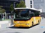 (265'488) - PostAuto Wallis - VS 566'240/PID 5174 - Irisbus (ex BUS-trans, Visp) am 8. August 2024 beim Bahnhof Visp