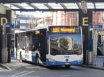 (257'734) - Limmat Bus, Dietikon - Nr. 52/ZH 555'052 - Mercedes am 19. Dezember 2023 beim Bahnhof Dietikon