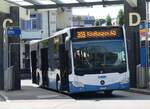 dietikon/856937/264869---limmat-bus-dietikon-- (264'869) - Limmat Bus, Dietikon - Nr. 52/ZH 555'052 - Mercedes am 18. Juli 2024 beim Bahnhof Dietikon