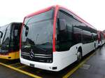 (273'375) - PostAuto Wallis - PID 12'154 - eMercedes am 29. März 2025 in Winterthur, Daimler Buses