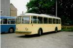 (032'426) - TN Neuchtel - Nr. 6 - FBW/Tscher Trolleybus (ex VBZ Nr. 53) am 26. Juni 1999 in Zrich, Garage Hardau