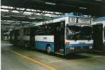 zurich/217721/032602---vbz-zuerich---nr (032'602) - VBZ Zrich - Nr. 11 - Mercedes Gelenktrolleybus am 26. Juni 1999 in Zrich, Garage Hardau