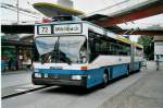 (062'124) - VBZ Zrich - Nr. 104 - Mercedes Gelenktrolleybus am 29. Juli 2003 in Zrich, Bucheggplatz