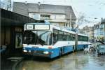 (105'428) - VBZ Zrich - Nr. 118 - Mercedes Gelenktrolleybus am 17. Mrz 2008 in Zrich, Klusplatz