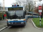 (143'789) - VBZ Zrich - Nr. 140 - Mercedes Gelenktrolleybus am 21. April 2013 in Zrich, Hungerbergstrasse