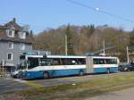 (159'361) - VBZ Zrich - Nr. 106 - Mercedes Gelenktrolleybus am 19. Mrz 2015 in Zrich, Bucheggplatz
