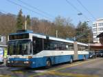 (159'362) - VBZ Zrich - Nr. 106 - Mercedes Gelenktrolleybus am 19. Mrz 2015 in Zrich, Bucheggplatz