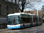 (246'978) - VBZ Zürich - Nr. 76 - Hess/Hess Doppelgelenktrolleybus am 9. März 2023 in Zürich, Sihlpost/HB