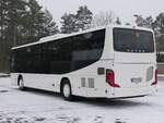 Setra 415 LE Business von Verkehrsunternehmen Unger aus Deutschland in Neustrelitz.