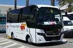 Indcar auf MB-Basis steht am Airport Palma /Mallorca im Juni 2016