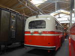 (198'799) - DPP Praha - Nr. 431 - Tarta Trolleybus (ex DPB Bratislava/SK; DPMIJ Liberec; ex DPP Praha Nr. 431) am 20. Oktober 2018 in Praha, PNV-Museum